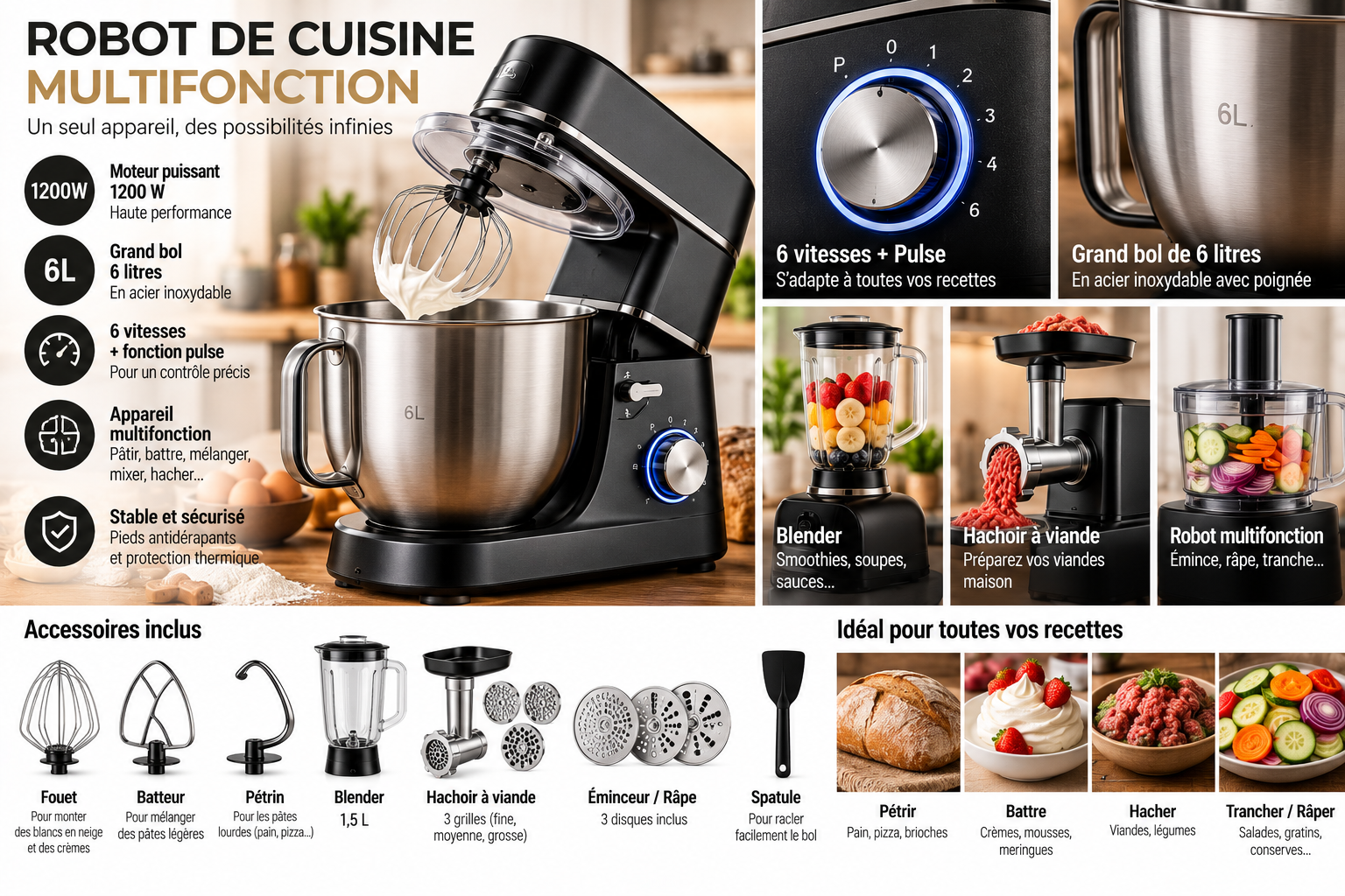 Robot de cuisine
